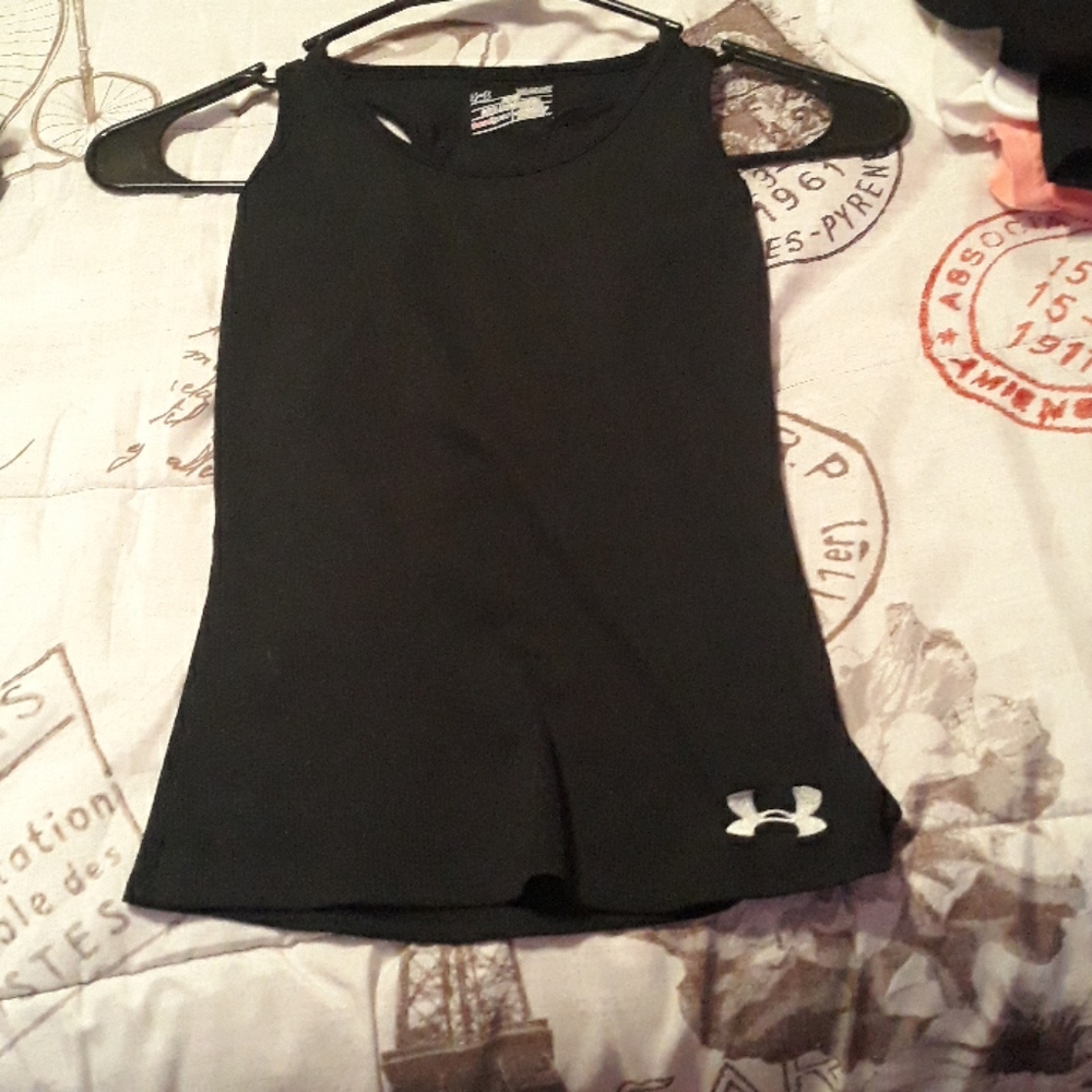 Black tank top